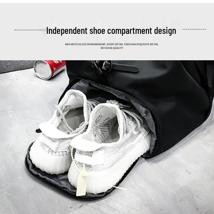 Самая продаваемая дорожная сумка: Просторная наплечная сумка-тоут для разделения влажного и сухого для коротких деловых поездок