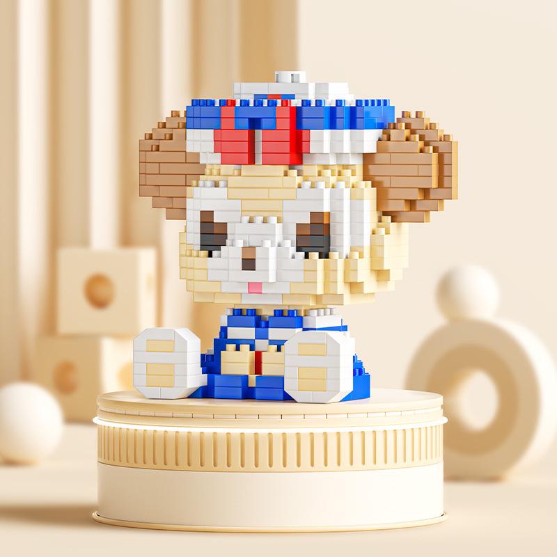 LEGO-Compatible Mini Building Blocks: Cartoon Figurines & Educational Toys