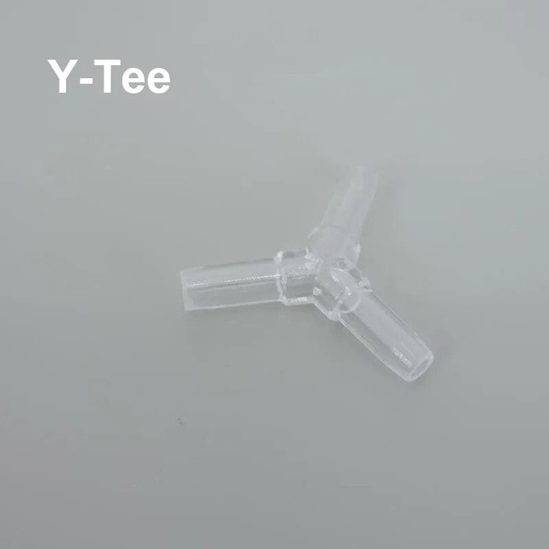 10 шт. 5 мм прозрачный аквариум фитинги для водопроводных труб воздушный насос трубка распределитель шланга разветвители локоть тройник акриловый разъем