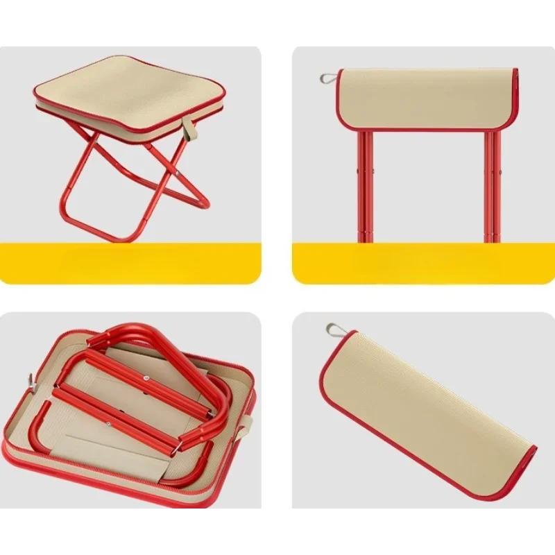 Складной стул Стул для рыбалки Стул Портативный уличный стул Товары для кемпинга Поезд Метро Портативный стул Портативный стул