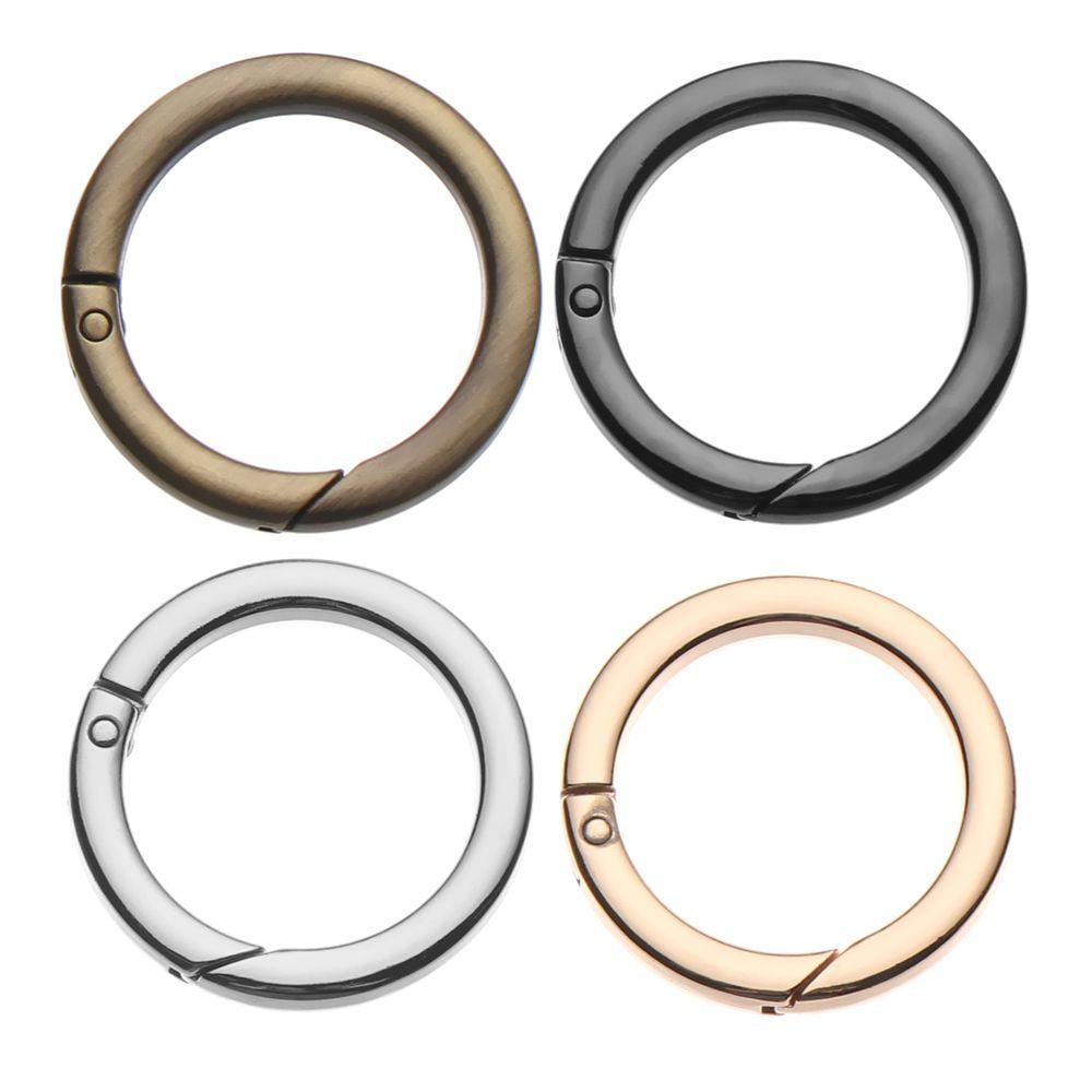 Триггерная пряжка для ремня с застежкой-кнопкой, пружинная пряжка с уплотнительным кольцом, кошельки с карабином, дамские сумочки