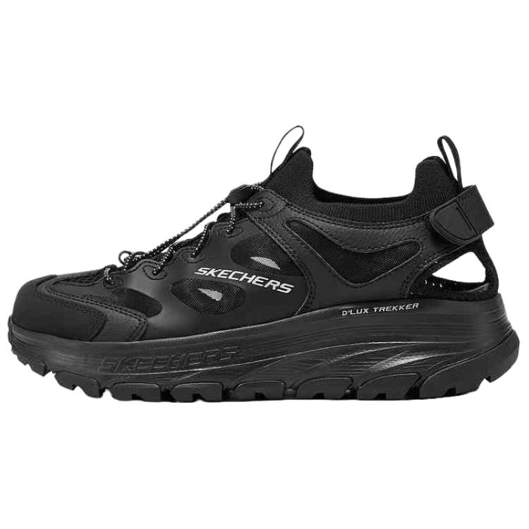 Skechers Мужская сандалия D'Lux Trekker Черная Для улицы Водостойкая Мягкая Удобная Износостойкая 237639-BBK