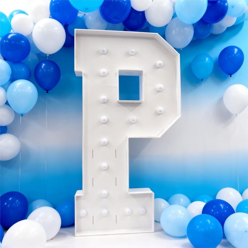 С светодиодной подсветкой Cool White, Letter KT Board 4 фута/120 см – Фон для свадьбы, дня рождения, Декор, Декор для выпускного вечера – Световой знак-вывеска