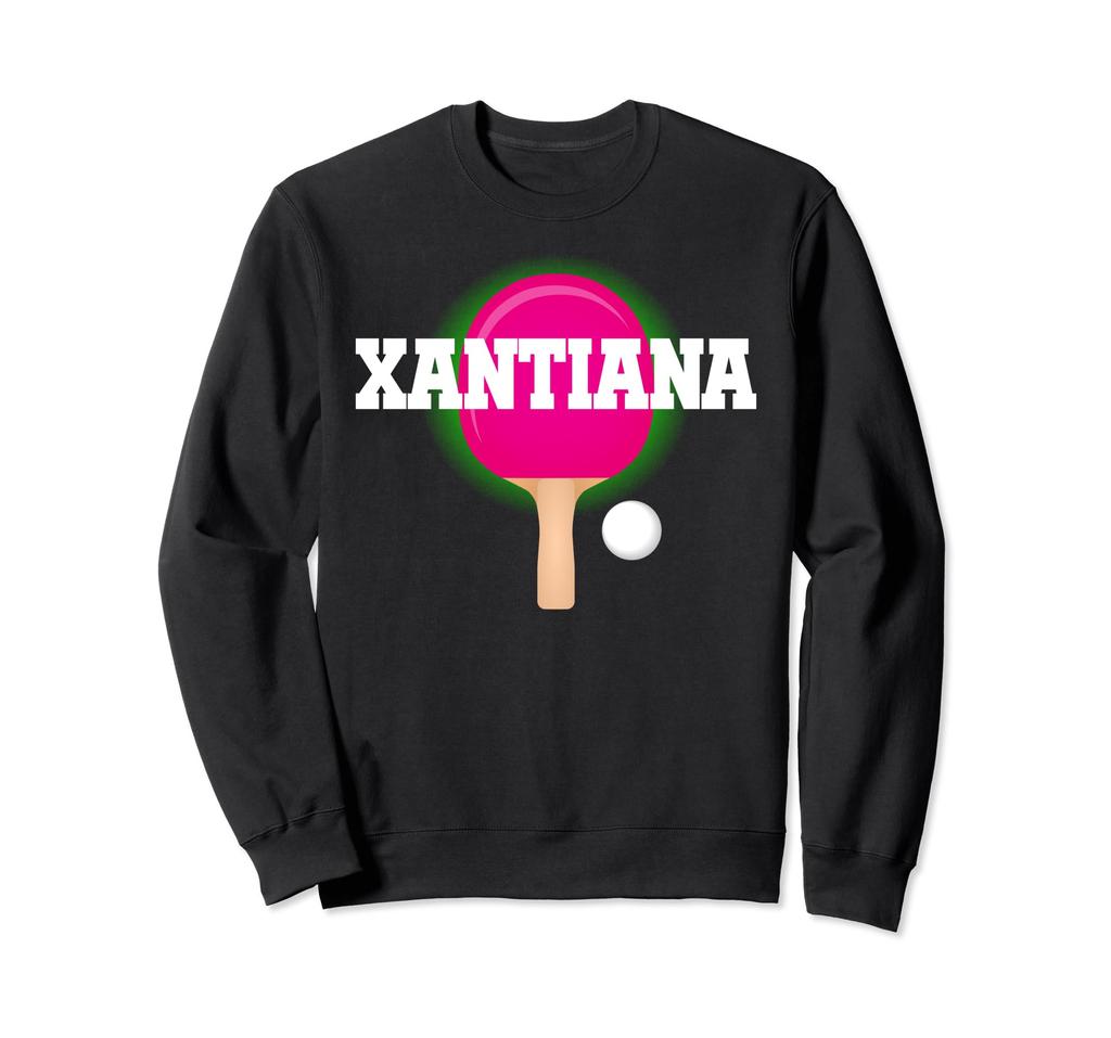 Xantiana Name Girl Table Tennis Ping Pong Game Racket Sports Trainer