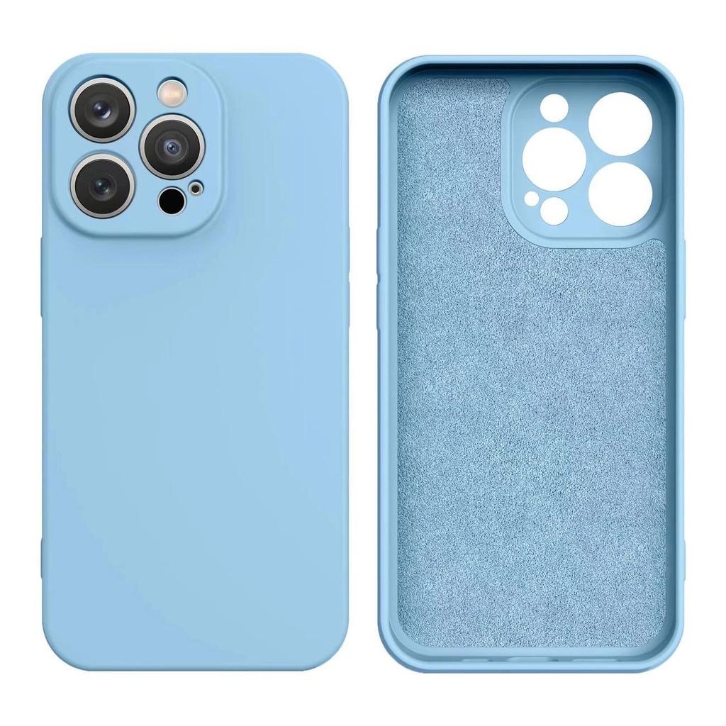 Silicone back case for Samsung Galaxy S25 Edge Silicone Case - blue