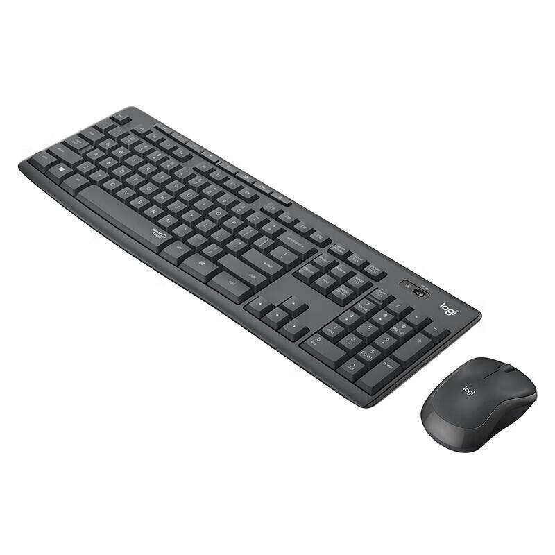 Logitech Беспроводной бесшумный комплект клавиатуры и мыши MK295