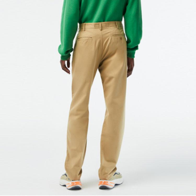 LACOSTE Casual Pants Men's Moderate Straight Fit Pants HH8448
