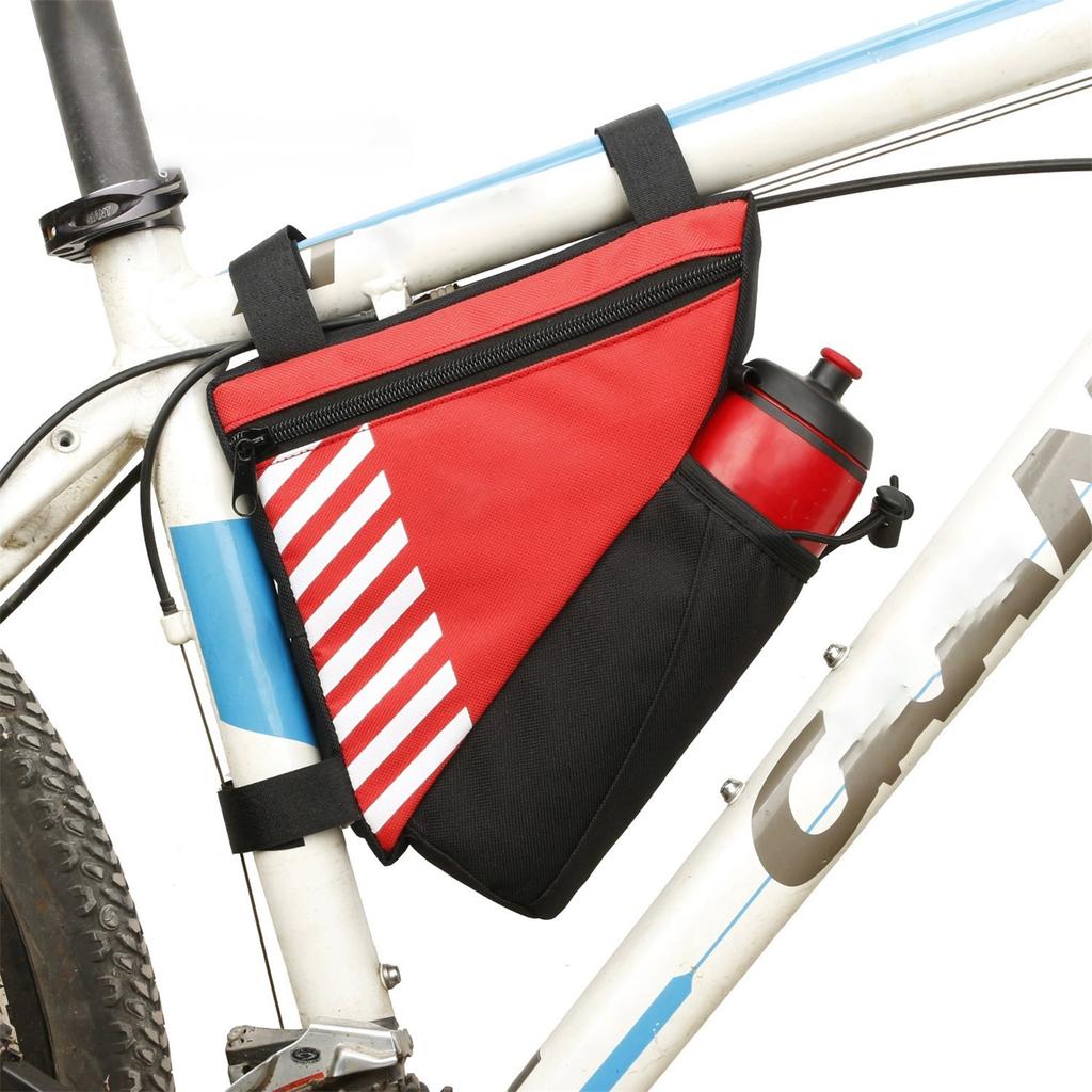 UPANBIKE Сумка на раму - 1,5 л полиэстеровая сумка для хранения для шоссейных и горных велосипедов