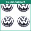 Volkswagen Hub Cover 2.6in High Gloss Finish Strong Abs Plastic Perfect Replacement For Lost Badges