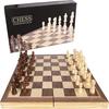 Wooden Exotic Chessboard Set with Magnet Closure  Chess Sets for Adults and Kids