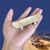 1Set Finger SkateBoard Wooden Fingerboard Toy Professional Stents Fingers Skate Set Novelty Children Christmas Gift