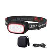 Powerful 4 LED Sensor Headlamp USB Rechargeable Headlight Led Head Torch Camping Search Light Head Flashlight Fishing Lantern
