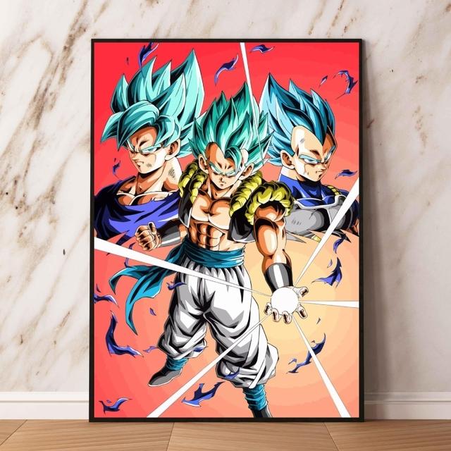 Dragon Ball Carot Art Мультипликационный персонаж Изображение на холсте Друг