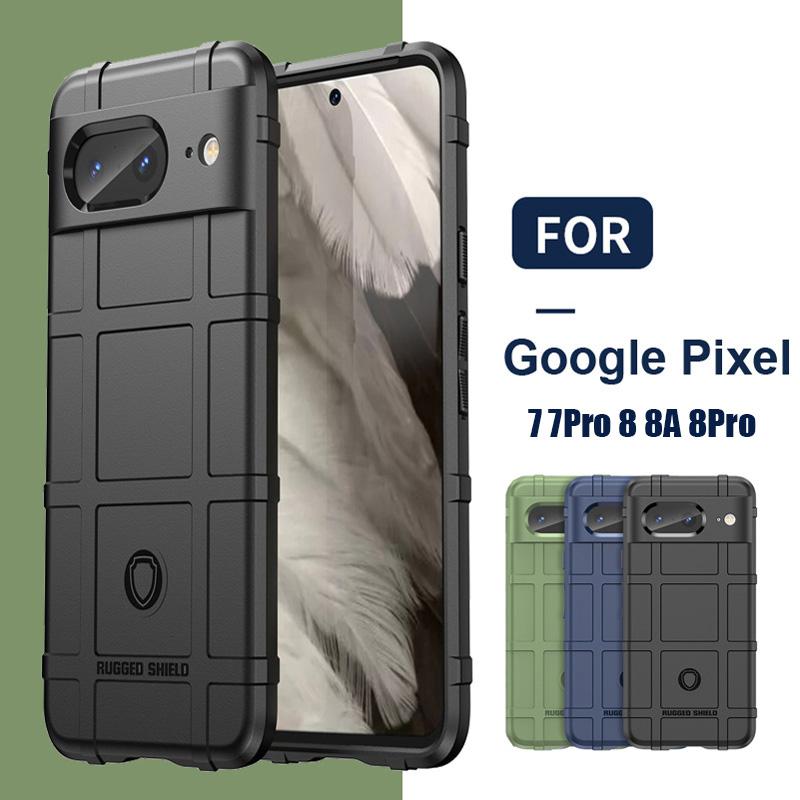 Для Google Pixel 8A 7A 7 6A 6 8 Pro 5A 5 4A 4 3 XL Чехол Прочный Противоударный Мягкий Силиконовый Чехол для Телефона Для Google Pixel 8 8Pro