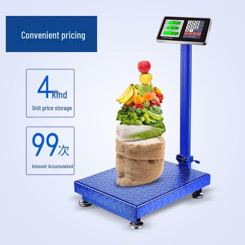 ZISIZ 150 кг ЖК-цифровые платформенные весы