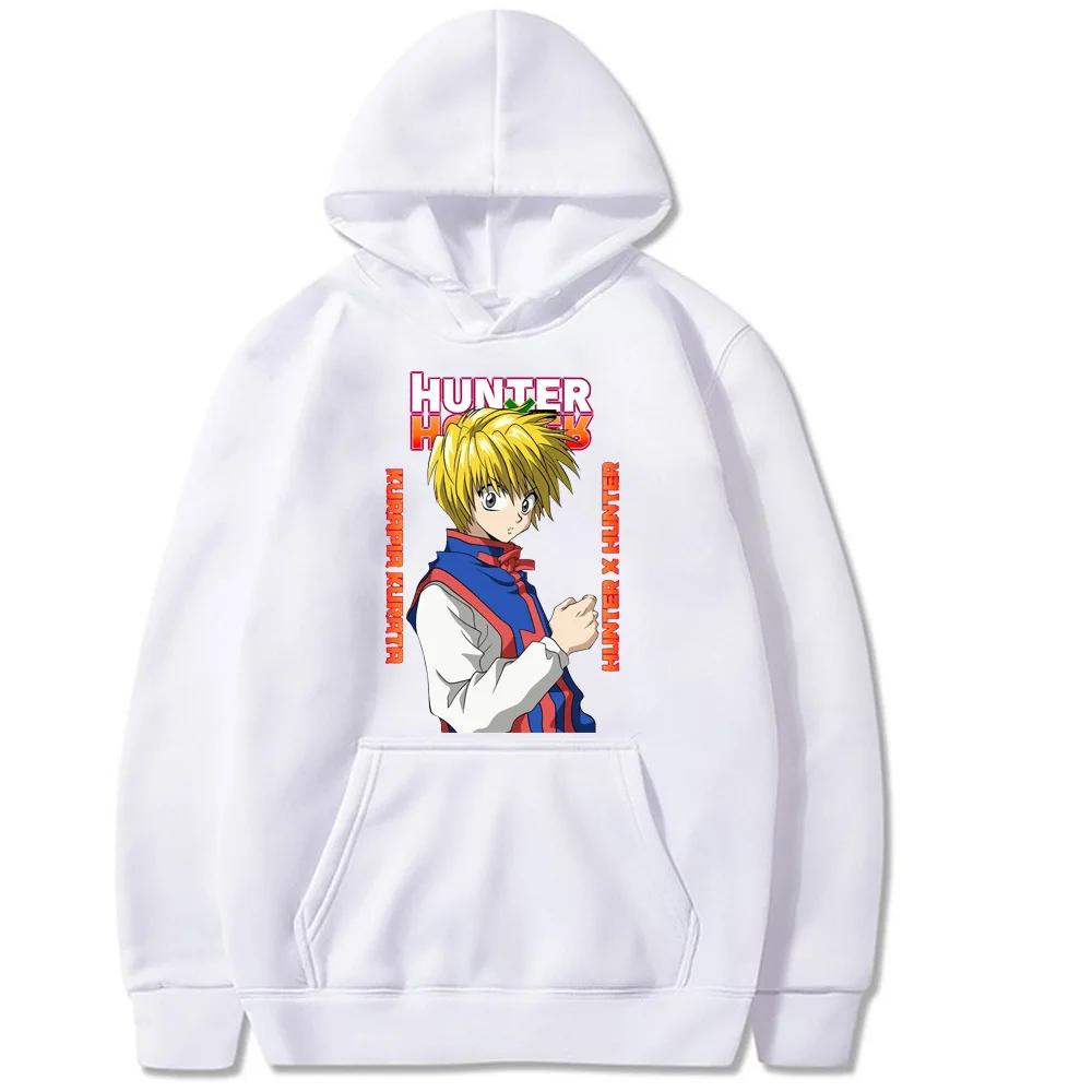 Autumn/Winter Japanese Anime HUNTER X HUNTER Hoodie Fashion Design Sportswear Fleece Oversized Casual Street Wear Warm Hoodie