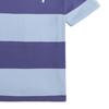 Polo Ralph Lauren Полосатая футболка с коротким рукавом и круглым вырезом Детские топы Светло-голубой 323971158-001