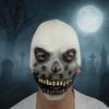 Жуткая маска черепа на Хэллоуин, латексная, ужасающая маска для косплея, подарок для вечеринки, маска на все лицо, мужская, женская