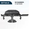 Car Rear Cup Holder Bracket Dual Hole Plastic Center Console Cup Holder Replacement Auto Accessories For Bmw E39 1997-2003