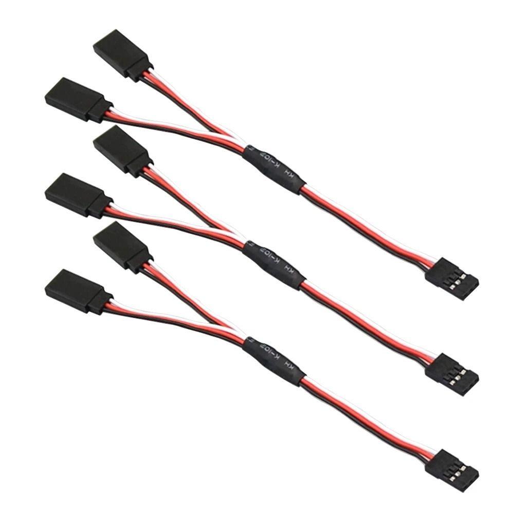 Airplane 150/200/300mm Y Extension Cable Servo Connection Wire RC Servo Extension Wire RC Car Cable