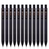 Lot Thick Flat Head Mechanical Pencil Drawing 2b With Refills Pencil Office Supplies Writing Automatic Office School Supplies