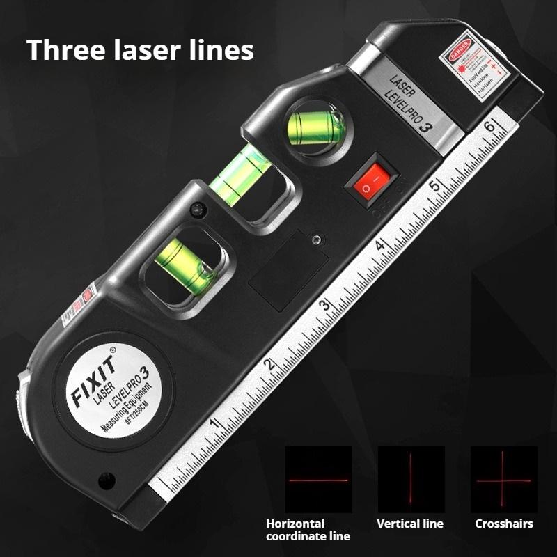 Лазерный уровень Высокой точности Инфракрасный Многофункциональный Мини Портативный Измерительный прибор