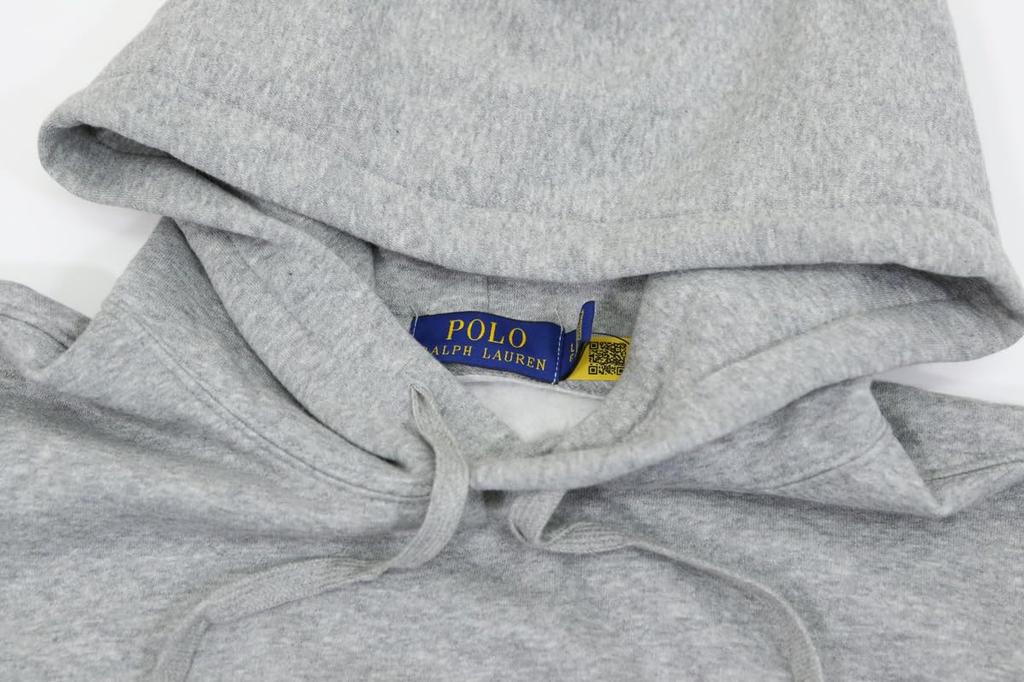 Polo Ralph Lauren Толстовка-пуловер с принтом Polo Bear Размер Серый Мужская Толстовка, L, (Номер продукта 01020132)