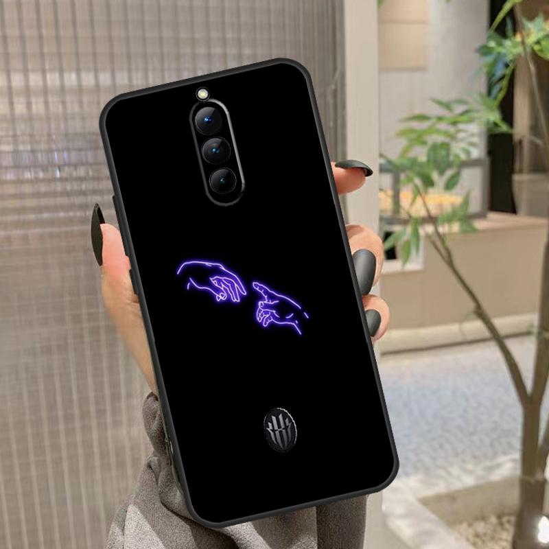 Неоновый чехол для телефона Nubia Red Magic 6S 7S 8S Pro 5G 5S 6R Red Magic 6 7 8 Pro Plus Чехол Coque