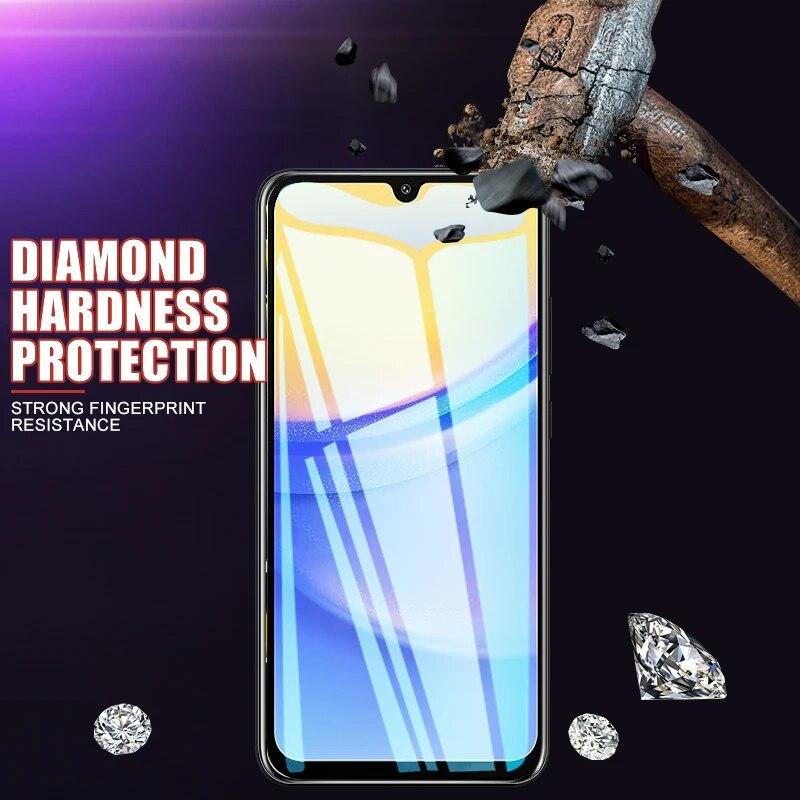 5 шт. закаленное стекло для Samsung Galaxy A05 A15 A25 A35 A55 Защитное стекло A04 A14 A24 A34 A54 F04 F14 F34 F54 Защитное стекло