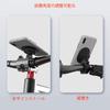 Mountain Bike Phone Motorcycle Cell Phone Cycling Stand Clamp for iPhone Galaxy Quick Universal Aluminum Handlebar Riding Mobile Quick Connect Black