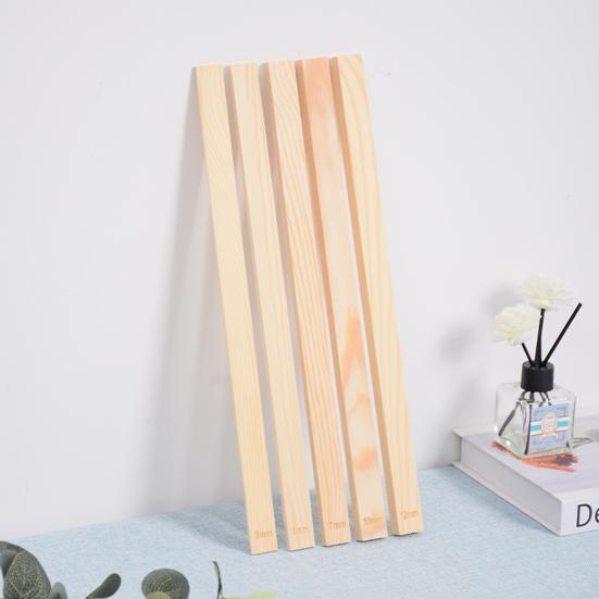 10 шт. Инструмент для обучения гончарному делу, направляющая палочка для раскатывания глины для полимерной глины, глубина, толщина, 5 размеров, палочка для раскатывания глины