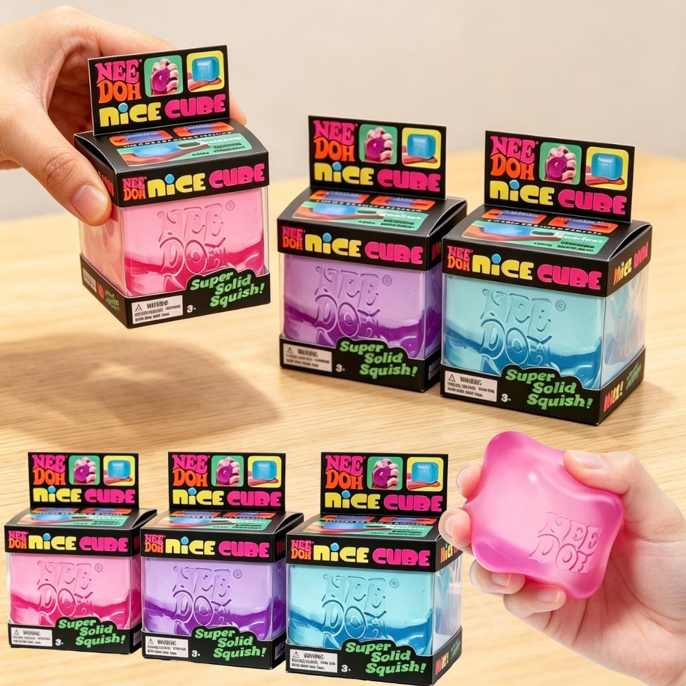 Горячие продажи Schylling Needoh Nice Cube, Сенсорные игрушки, Антистрессовые кубики, Пазл для снятия стресса, Снятие напряжения, Сувенир для детей