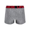 Under Armour Трусы-брифы Tech Boxerjock 3 дюйма, 2 пары мужского нижнего белья светло-серые темно-серые 1363618-011