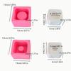Candle Holder Silicone Molds DIY Castings Moulds Square Candlesticks Resins Molds for Candle Holder Table Decorations