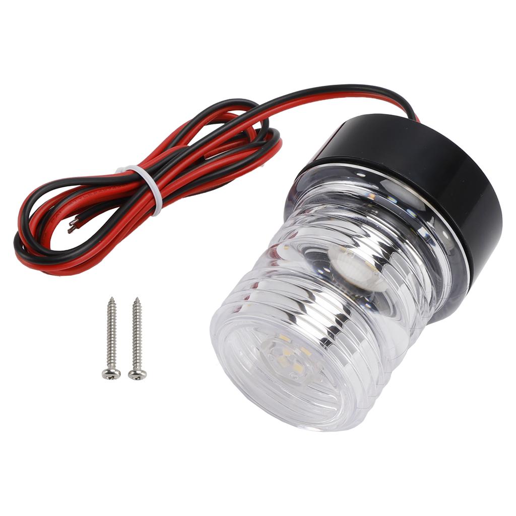 2.7W LED Navigation Signal Light Anchor Vessel Round Lamp Boat Yacht IP66