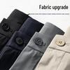 ROMON Men's Lightweight Business Casual Trousers