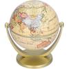 World Globe for Adults, Clear Plastic, Political Map, Desktop Rotating Earth Geography Globe