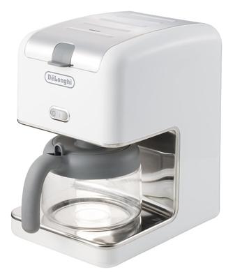 Кофеварка капельная DeLonghi Blanc белая 6 [для чашек] CM300J-WH