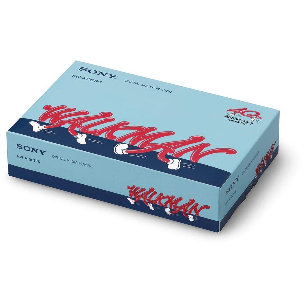 Sony Walkman 16 ГБ A Series, совместимый с высоким разрешением, Bluetooth, Android, модель в честь 40-летия, эксклюзивные аксессуары и наклейки в комплекте