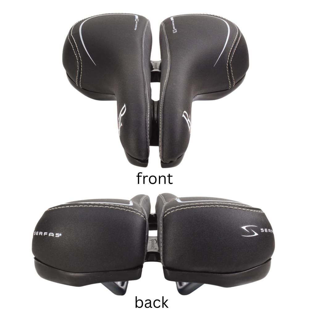 SERFAS 279X152 Comfortable Bicycle Saddle MH-RX Shock-Absorbing High-Performance