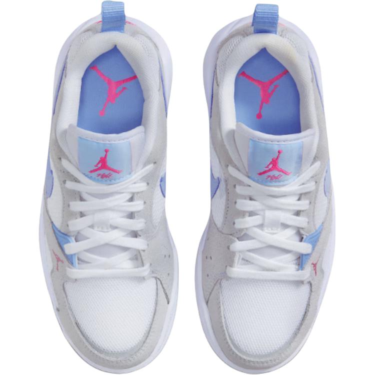 Jordan CMFT Era Low top Children's Basketball Shoes White Blue Unisex HQ0506-140