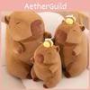 Adorable Stretchable Capybara Plush Toy With Cute Bee Design Perfect For Kids Gift