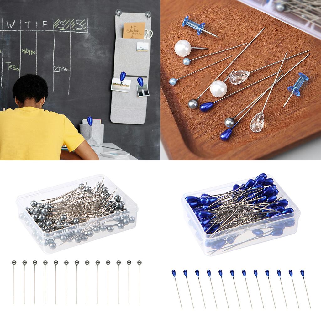 Push Pins Map Pins with Colored Map Tacks Map Push Pins Round Head Push Pins School Office Supplies for Bulletin Board