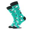 1 Pair Animal Funny Socks Men Divertidos Aliens Dinosaur Pug Panda Flamingo Cactus Sokken Unisex Novelty Skateboard Crazy Meias