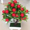 VANA HOME DECOR Artificial Mini Fruit Tree Plant Pot Bonsai Living Room Garden Desk Office
