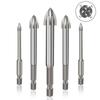 Tile Bit Drilling Tools Hole Opener Carbide Bit Drill Bit Cross Hex Drill Four Sides Cutting