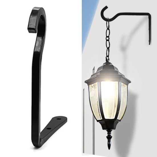 2 шт. Металлические вешалки для растений, покрытый настенный крючок, кронштейн для подвешивания растений, прочный крючок для подвешивания цветочных корзин, колокольчики