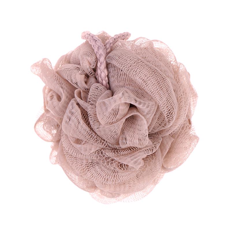 1 шт. шарик для ванны из люфы, сетка, губка, молочный душ, принадлежности для ванной, мягкий цветок