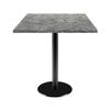 Table 70 X 70 Cm - Rome Model Nabu Marble