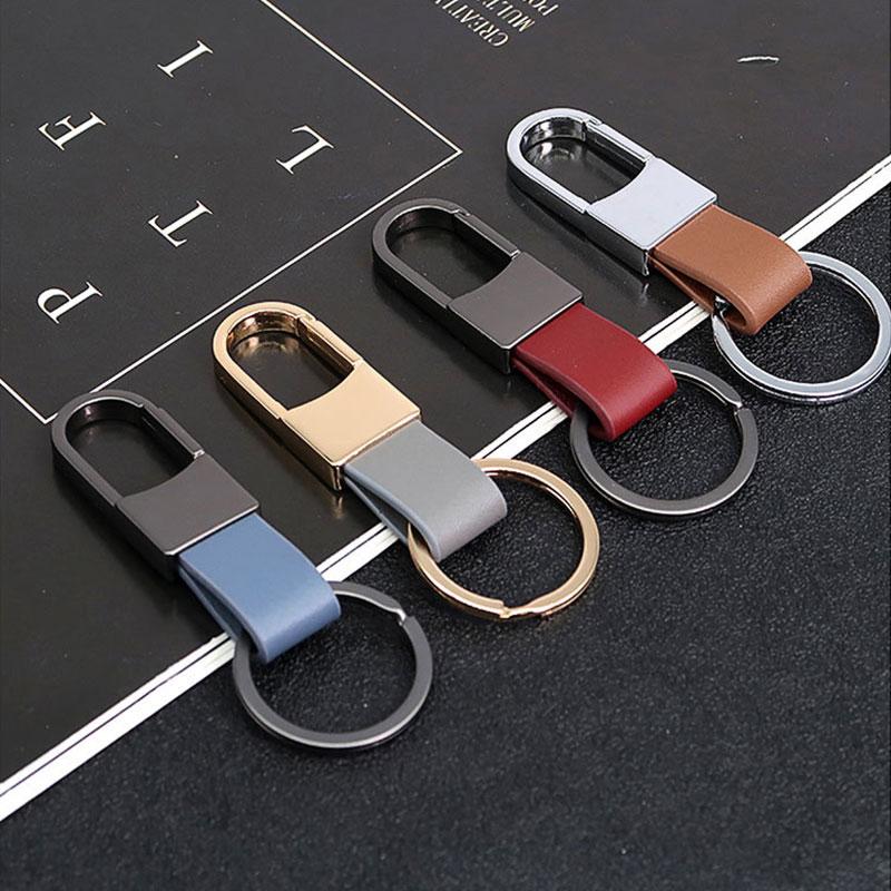 Jewelry Gift Leather Strap Lanyard Car Keyring Keyholder PU Leather Keychain Key Chain Fashion